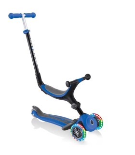 Patinete Evolutivo Globber Go UP Foldable Plus Navy Blue Con Luces | La Granota