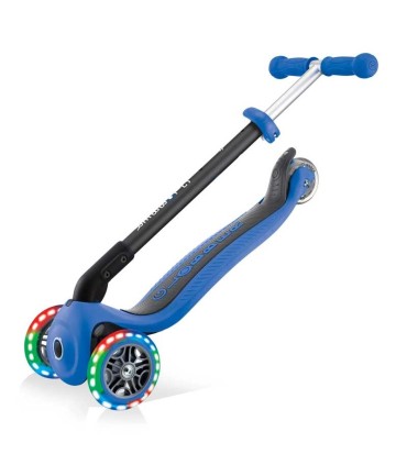 Patinete Evolutivo Globber Go UP Foldable Plus Navy Blue Con Luces | La Granota