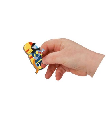 Libro Magnético Bomberos Janod | La Granota