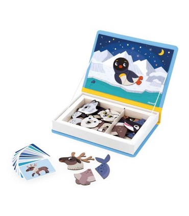 Libro Magnético Animales Polares Janod | La granota