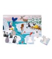 Puzzle Tactil La Vida En La Banquisa 20 Piezas