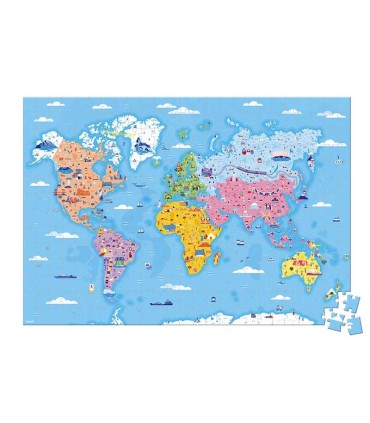 Puzle Educativo Curiosidades Del Mundo | La Granota