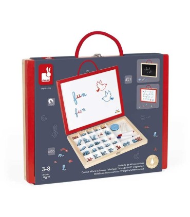 Maletín Letras En Cursiva 4 En 1 Janod | La Granota