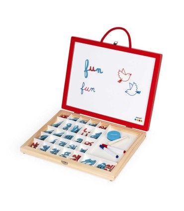 Maletín Letras En Cursiva 4 En 1 Janod | La Granota