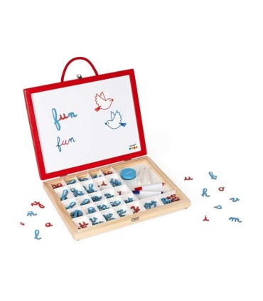 Maletín Letras En Cursiva 4 En 1 Janod | La Granota