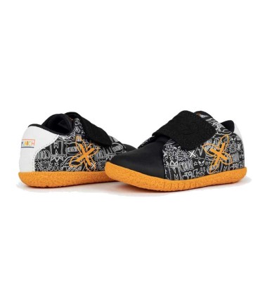 Zapatillas Deportivas Munich Baby Paulo Negro Barefoot | La Granota