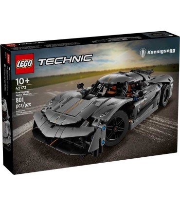 Hipercoche Koenigsegg Jesko Absolut Gris Lego Technic 42173 | La Granota