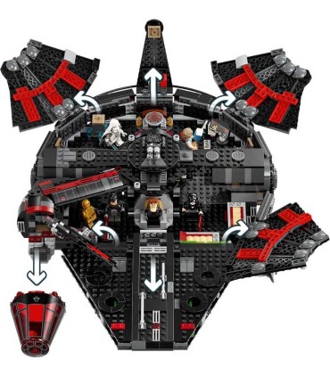 Halcón Oscuro Lego Star Wars 75389 | La Granota