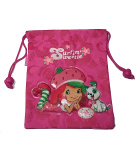 Tarta de Fresa saquito merienda | Mochilas en La Granota