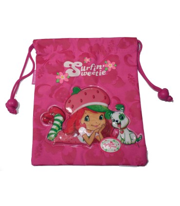 Tarta de Fresa saquito merienda | Mochilas en La Granota