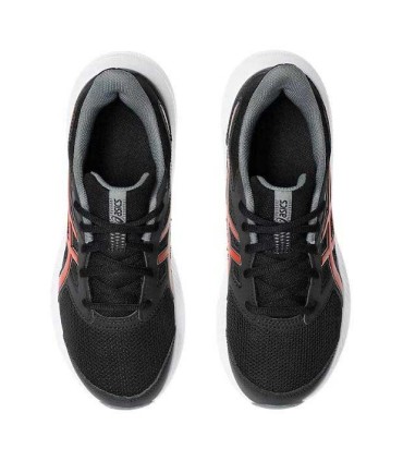 Zapatilla Deportiva Asics Jolt 4 GS Black Fiery Red Junior | La Granota