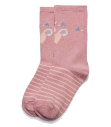 Calcetín de Niña con Estrellas Pack de 2 Unidades | La Granota