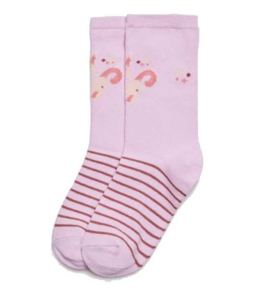 Calcetín de Niña con Estrellas Pack de 2 Unidades | La Granota