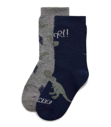 Calcetín Niño Dinosaurios Ysabel Mora Pack de 2 Unidades  | La Granota