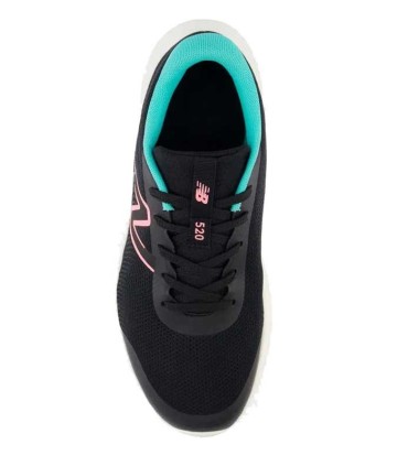 Zapatillas Deportivas Niña New Balance 520V8 Infantil Negro Rosa