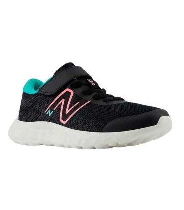 Zapatilla Niña New Balance 520V8 Infantil Negro Rosa | lagranota.es