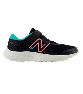 Zapatilla Niña New Balance 520V8 Infantil Negro Rosa | lagranota.es