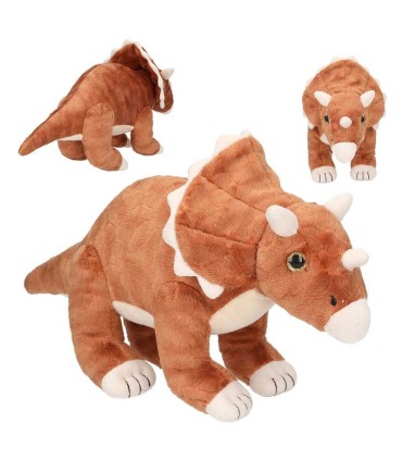 Peluche Triceratops Dino World 36 cm | lagranota.es