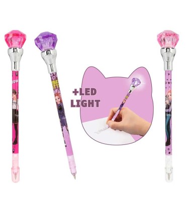Bolígrafo Con Luz Rebel Kitty TopModel | lagranota.es