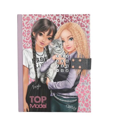 Diario Con Código Secreto Rebel Kitty TopModel | lagranota.es