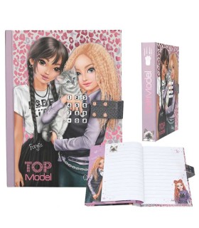 Diario Con Código Secreto Rebel Kitty TopModel | lagranota.es
