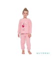 Pijama Niña Invierno Muydemi Rosa
