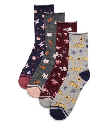 Calcetines Mujer Sin Puño Ysabel Mora | lagranota.es