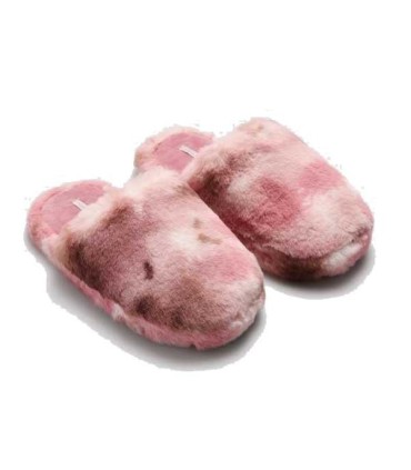 Zapatillas De Casa Mujer Estampado Rosa Ysabel Mora | lagranota.es