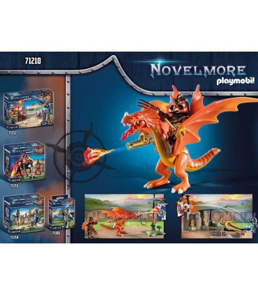 Campo de Batalla Novelmore Contra Burnham Raiders Playmobil 71210