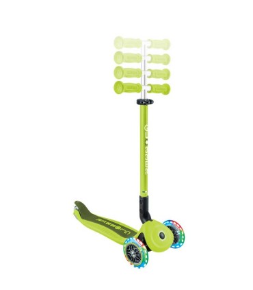 Patinete Evolutivo Globber Go UP Active Verde Lima Luces