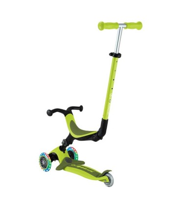 Patinete Evolutivo Globber Go UP Active Verde Lima Luces