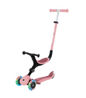 Patinete Evolutivo Globber Go UP Active Rosa Pastel Luces