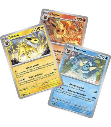 Cartas Pokémon Evoluciones Prismáticas Colección Con Poster