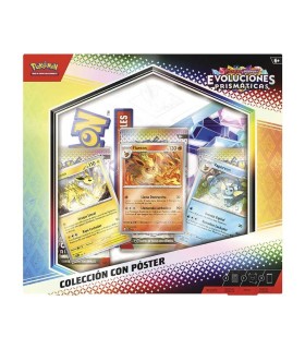 Cartas Pokémon Evoluciones Prismáticas Colección Con Poster