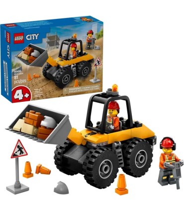 Cargadora Con Ruedas Amarilla Lego City 60450 | lagranota.es