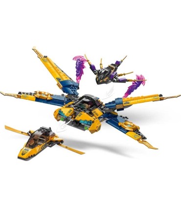 Súper Jet De La Tormenta de Ras Y Arin Lego Ninjago 71833 | lagranota.es