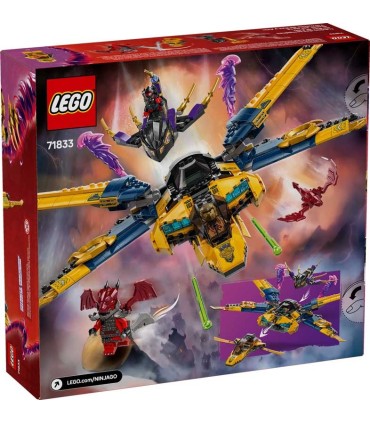 Súper Jet De La Tormenta de Ras Y Arin Lego Ninjago 71833 | lagranota.es