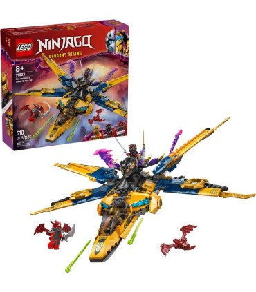 Súper Jet De La Tormenta de Ras Y Arin Lego Ninjago 71833 | lagranota.es