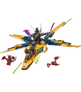 Súper Jet De La Tormenta de Ras Y Arin Lego Ninjago 71833 | lagranota.es