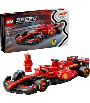 Coche De Carreras Ferrari SF-24 F1 Lego Speed Champions 77242 | lagranota.es