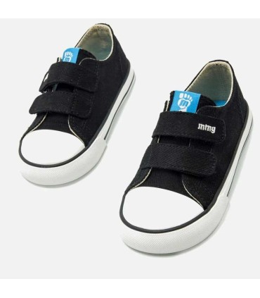 Zapatilla De Lona Mustang Niño Color Negro | lagranota.es