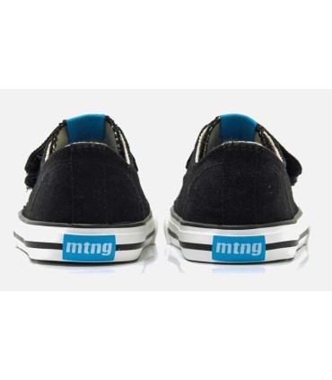 Zapatilla De Lona Mustang Niño Color Negro | lagranota.es
