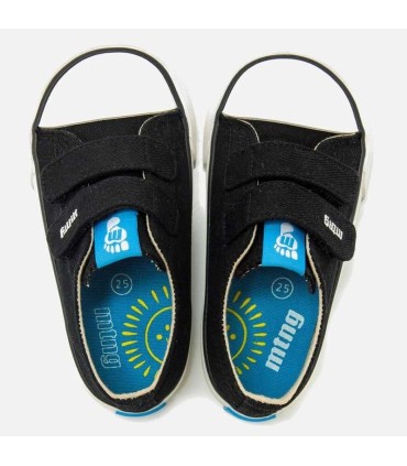 Zapatilla De Lona Mustang Niño Color Negro | lagranota.es