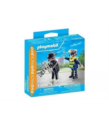 Duo Pack Policía Y Ladrón Playmobil 71804 | lagranota.es
