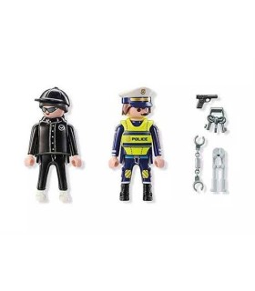 Duo Pack Policía Y Ladrón Playmobil 71804