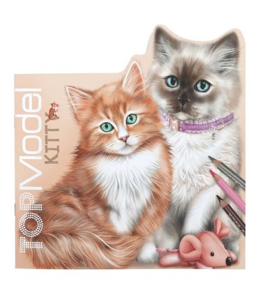 Libro Para Colorear Kitty And Doggy TopModel | lagranota.es
