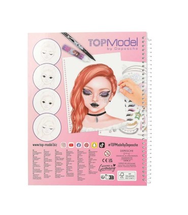 Cuaderno De Dibujo Maquillaje TopModel | lagranota.es