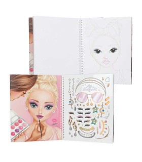 Cuaderno De Dibujo Maquillaje TopModel