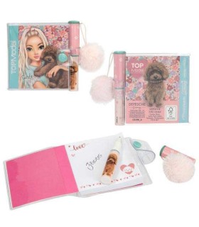 Mini Bloc De Notas Con Bolígrafo Floral TopModel | lagranota.es