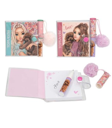 Mini Bloc De Notas Con Bolígrafo Floral TopModel | lagranota.es